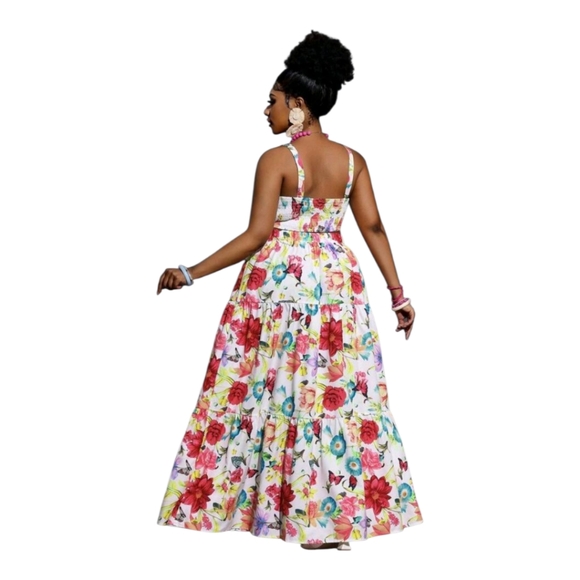 Floral 2 Piece Set - Picture 2 of 2